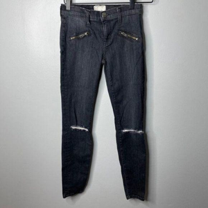 Current/Elliot Gray Distressed Skinny‎ Jeans